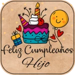 feliz cumpleaños hijo - dedica android application logo